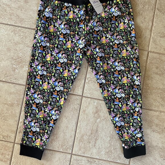 VERA BRADLEY DISNEY RIBBED JOGGER PAJAMA PANTS:NWT DISNEY CLASSICS ON THE GREEN - Picture 9 of 11